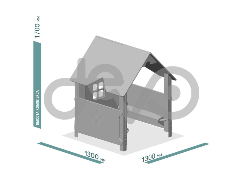 Детский игровой домик 010